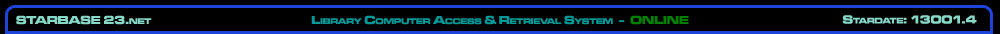 Starbase 23 - Library Computer Accesss & Retrieval System